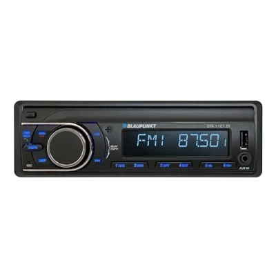 Abbildung von Blaupunkt Autoradio BPA1121BT Farbe Schwarz, 1 DIN