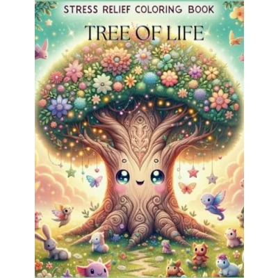 Abbildung von Tree of Life Stress Relief Adult Coloring Book: Intricate Designs for Relaxation and Mindfulness