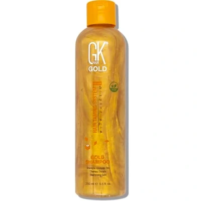 Abbildung von GK Hair Global Keratin Gold Shampoo (8.5 Fl Oz/250ml) Moisturizing Shine and Protection With Argan Oil, Shea Butter, Natural Oils All Types