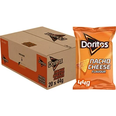 Abbildung von Doritos nacho cheese 44 gr 20x Gesamtgewicht 880