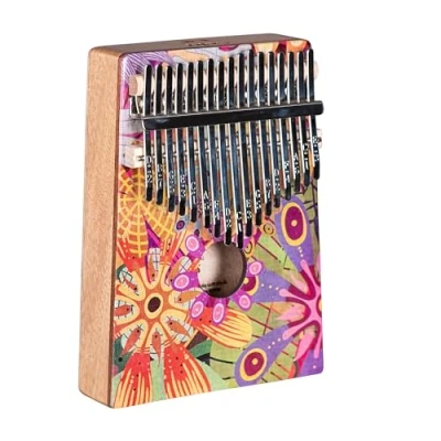 Abbildung von Art Series Kalimba 17 Flower Power