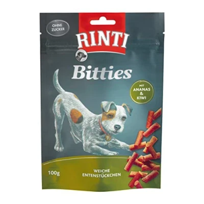 Abbildung von RINTI Extra Bitties Ente mit Ananas &amp; Kiwi 12 x 100 g