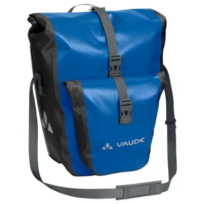 Abbildung von VAUDE Fahrradtasche für Gepäckträger Aqua Back Plus Single 1 x 25 L in blau, Hinterradtasche wasserdicht, Fahrrad Gepäckträgertasche hinten, einfache Befestigung Made Germany