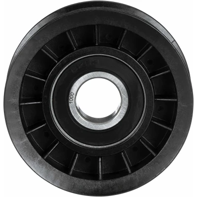 Abbildung von GATES T38008 Umlenkrolle FleetRunner Micro V Stretch Fit mit Rillen CADILLAC: Escalade III, CHEVROLET: Corvette C5 Coupe, Blazer S10 II