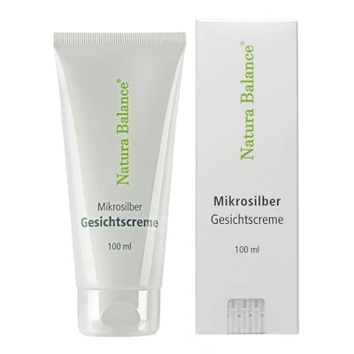 Abbildung von Gesichtscreme Mikrosilber 100ml Face Microsilver Cream Soft Gesicht Creme leichte Pflege bei Hautunreinheiten Microsilber Made in Germany