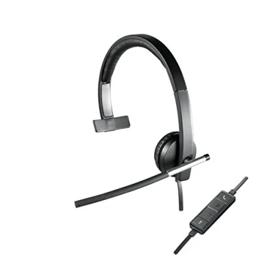 Abbildung von Logitech H650e, Kabelgebunden, Büro/Callcenter, 50 10000 Hz, 93 g, Kopfhörer, Schwarz, Silber