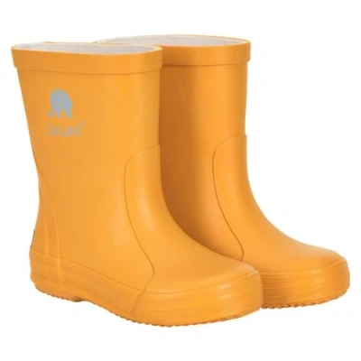 Abbildung von CELAVI Jungen Unisex Kinder Basic Wellies Solid Regenboot, Yellow, 28 EU