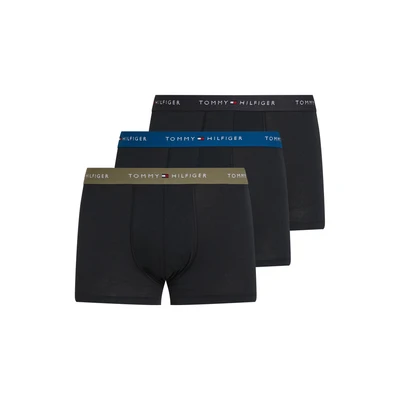 Abbildung von Tommy Hilfiger Signature 3 PACK Panties, Herren, Größe: XXL, Wedge blue/black/utility olive