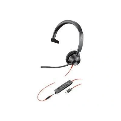 Abbildung von Poly Blackwire 3300 Series 3315 Mono Headset On Ear