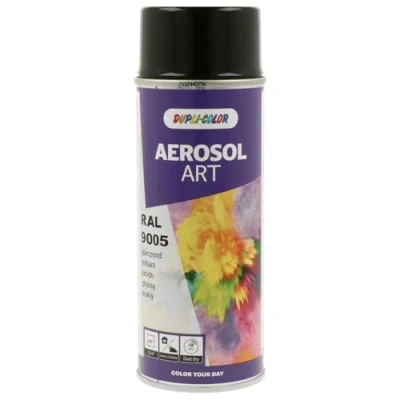 Abbildung von Dupli Color 733123 AEROSOL ART RAL 9005 tiefschwarz glänzend 400 ml