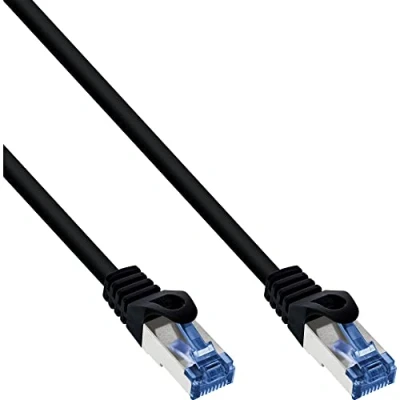 Abbildung von InLine 72815S Patchkabel, Cat.6A, S/FTP, PE outdoor, schwarz, 15m