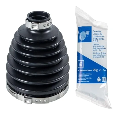 Abbildung von BLUE PRINT ADBP810012 Achsmanschette radseitig, Vorderachse Thermoplast KIA: Sportage II, III, HYUNDAI: ix35