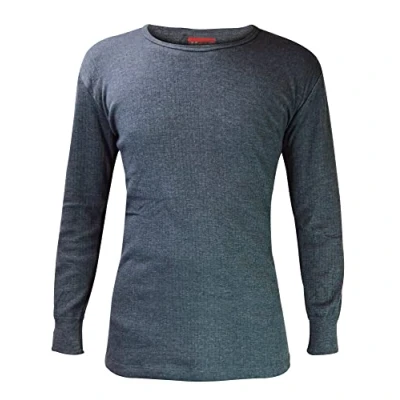 Abbildung von HEAT HOLDERS Herren Thermo Innenfleece Outdoor Langarm Unterhemd (Large (41 43&quot; Chest), Charcoal)