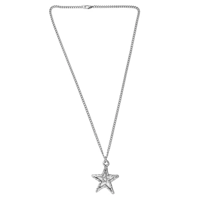 Abbildung von COLLEZIONE ALESSANDRO Lange Kette &quot;Stern&quot;, mit kleinem und großem Sternanhänger