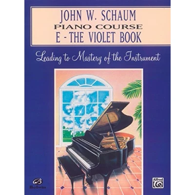 Abbildung von John W. Schaum Piano Course, E: the Violet Book: Leading to Mastery of Instrument