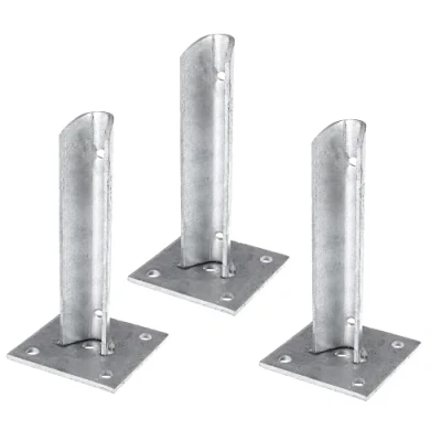 Abbildung von Alberts Pfostenträger, (Set, 3 St.), für Zaunpfosten, Pfosten Ø 38 mm