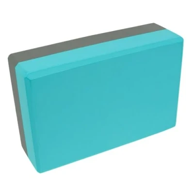 Abbildung von YOGA BLOCK PETROL/GRAU 22 CM X 15 7 DEUSER ®