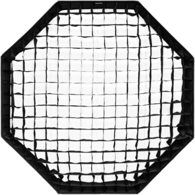 Abbildung von Profoto Softgrid Octa mit 50 Grad Lichtstreuungsgrenze und einfacher Einrichtung, 91 cm