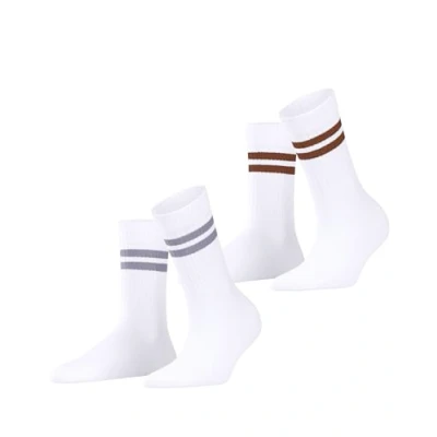 Abbildung von Esprit Tennis Stripe 2PACK Sportsocken, Damen, Größe: 35 38, Raw white