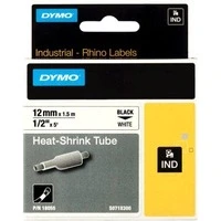 Abbildung von Dymo 18055 (S0718300) (12 mm) Schwarz bis weiß Tape