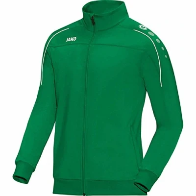Abbildung von JAKO Classico Trainingsjacke, Herren, Größe: 58/60, Gruenweiss