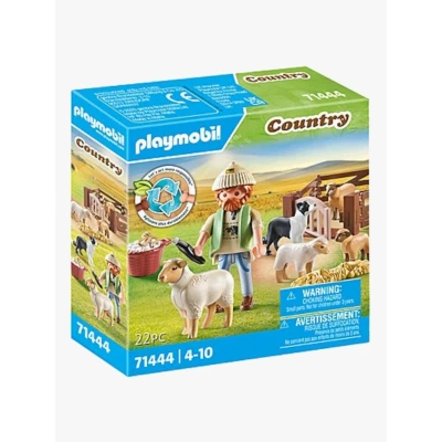 Abbildung von Playmobil 71444 Country Baukasten Junger Schäfer mit Schafen