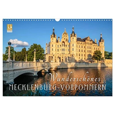 Abbildung von Wunderschönes Mecklenburg Vorpommern (Wandkalender 2024 DIN A3 quer), CALVENDO Monatskalender: Vorpommern, das schöne Land an der Ostsee (CALVENDO Natur)