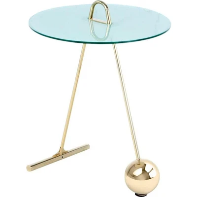 Abbildung von Kayoom Beistelltisch &quot;Pendulum 525&quot;, Marmoroptik, Gestell im Pendel Design, praktisch tragbar
