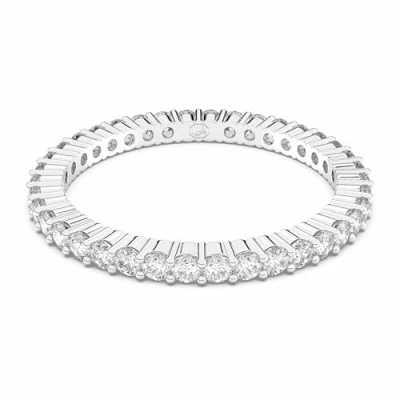 Abbildung von Swarovski Fingerring Vitorre, Rundschliff, 5655703, 5656293, 5656300, 5656297, mit Swarovski® Kristall