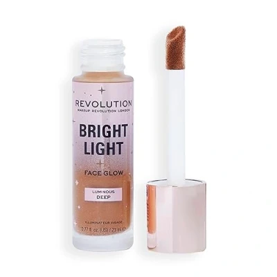 Abbildung von Makeup Revolution Bright Light FACE GLOW Highlighter, Größe: 23 ml, Luminous deep