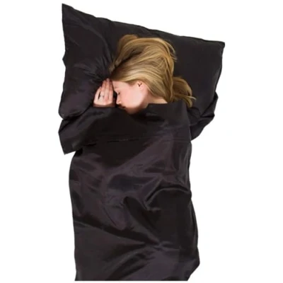 Abbildung von Lifeventure Lifemarque Silk Liner Schlafsack Black One Size
