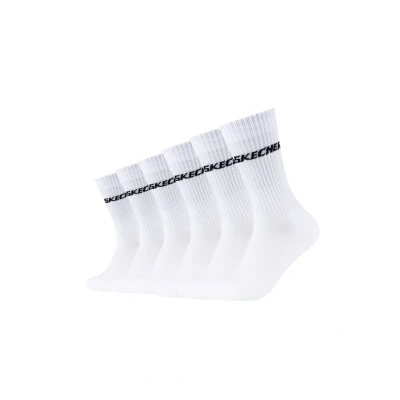 Abbildung von Skechers Tennis 6ER PACK Socken, Größe: 35 38, White