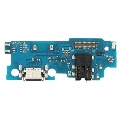 Abbildung von OnlyTech Ersatz Ladeanschluss für Samsung Galaxy A32 5G A326F Internes Ersatzteil mit USB Anschluss Typ C, Mikrofon, Antenne und Klinkenstecker