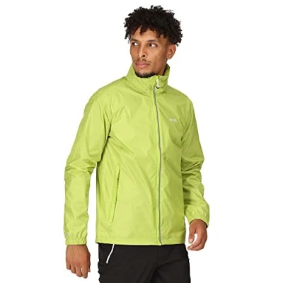 Abbildung von Regatta Herren Mens Lyle IV Waterproof Breathable Packable Jacket Coat Regenjacke, Piquant Green(Citron Lime),