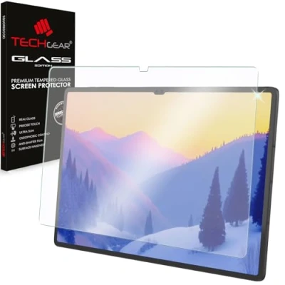 Abbildung von TECHGEAR Matte Glas kompatibel mit Galaxy Tab S8 Ultra 14,6 Zoll Matt Blendschutz Schutzfolie, Original gehärtetes Displayschutzfolie Samsung 2022 SM X900/X906