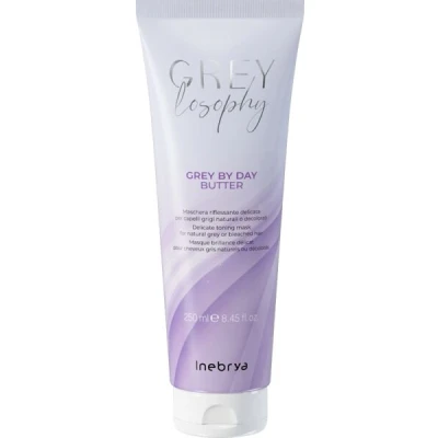 Abbildung von Inebrya Greylosophy Sanfte Reflex Maske für natürliches graues oder blondes Platinblond, 250 ml