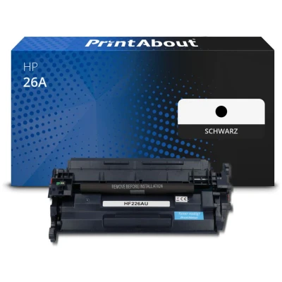 Abbildung von Toner kompatibel mit HP 26A (CF226A) Schwarz