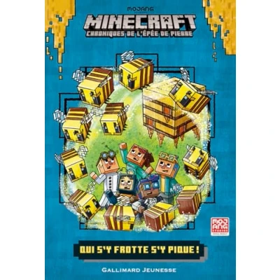 Abbildung von Romans Minecraft Qui s&#039;y frotte pique !: Chroniques de l&#039;Épée pierre, tome 4