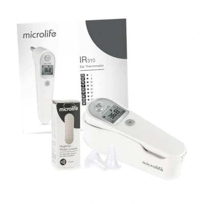Abbildung von Microlife Ohr Thermometer IR310 mit ACCU sens Führungssystem