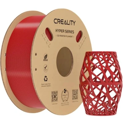 Abbildung von Creality Hyper PETG Filament 1,75mm (Rot), 2024 Neues 1kg 3D Drucker Hochgeschwindigkeit, Druckmaterialien für die Meisten K1/ K1 MAX/ K1C (1kg/ Spule)