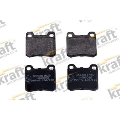 Abbildung von Bremsbelagsatz, Scheibenbremse KRAFT AUTOMOTIVE 6011020