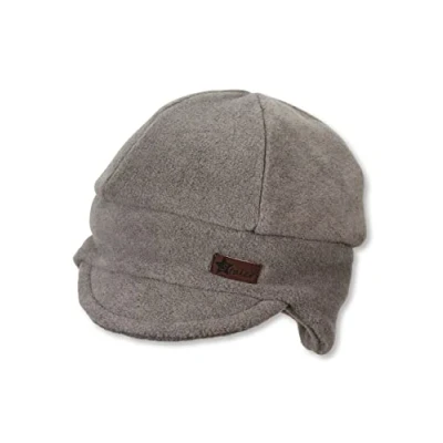 Abbildung von Sterntaler Baby Jungen Mütze Fleece Melange mit Ohren, beige meliert, 51
