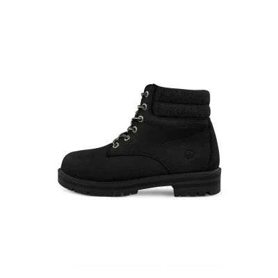 Abbildung von GIESSWEIN Leather Merino Boot Women Damen Schnürstiefelette mit Merinowolle, Leder Winter Schuhe, warm gefütterte Worker Boots