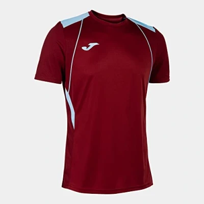 Abbildung von Joma Kurzarmshirt Mann Championship VII Burgunderrot himmelsblau