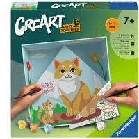 Abbildung von CreArt Do it together Katze, Malen