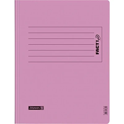 Abbildung von Brunnen Schnellhefter, aus Pappe, 13 Farben, extra stark, 375 g/m² Pacco da 10 rosa