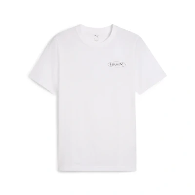 Abbildung von Puma Graphics Circles Tshirt print, Herren, Größe: Medium, White