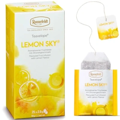 Abbildung von Ronnefeldt 9452 Teavelope Lemon Sky Aromatisierter Früchtetee, 6er Pack (6 x 50 g)