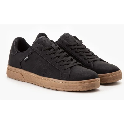 Abbildung von Levi&#039;s Piper Sneaker low, Herren, Größe: 41, Regular black Schuhe