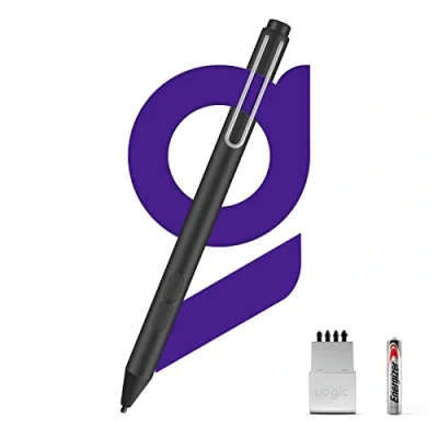 Abbildung von Uogic Stift für Microsoft Surface, [Aktualisiert] 4096 Druckempfindlichkeit Handflächenabweisung digitaler Stift, kompatibel mit Surface Pro X/7/6/5/4, Laptop/Book/Go/Studio, 3.